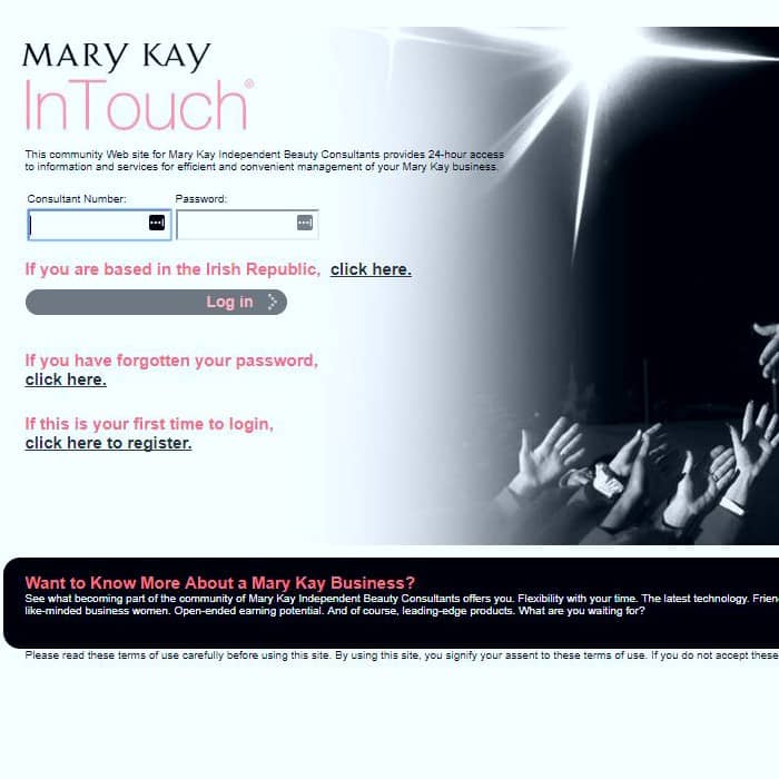 MaryKayInTouch-Login